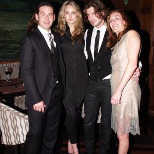 The Edmont Society Affair benefit From left Derek Anderson LeeLee Sobieski Victor Kent and Amy Berg