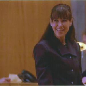 Renee Philly Fishman as Judy the court stenographer in The Good Wife S1Ep8 entitled Unprepared Watch Judy flirt with Peter Florrick as he enters the courtroom And guess what other character I played on this show as a court stenographer in Season 1