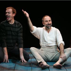 Jeremy Bobb and Michael Countryman in the offBroadway production of SHIPWRECKED
