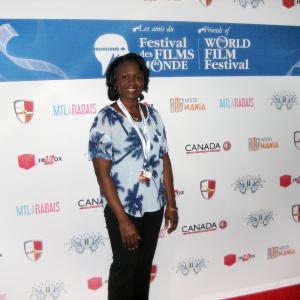 Dorothy A Atabong at the World Premiere of Sound Of Tears Montreal World Film Festival