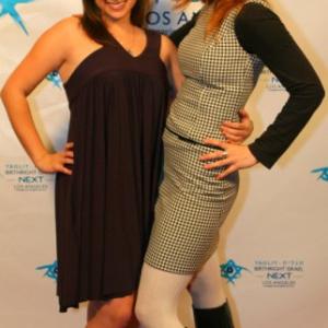 With Becca Halpin at the Birthright Israel NEXT LA Film Festival