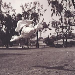 Taekwondo Jump kick Edmilson Filho