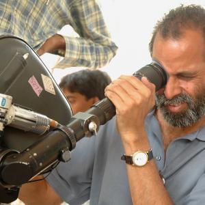 MADHU MAHANKALI CINEMATOGRAPHER AND DIRECTOR ON LOCATION SHOOT