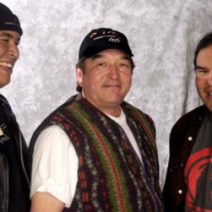 Graham Greene Chris Eyre and Eric Schweig at event of Skins 2002