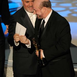 Pedro Almodvar and Juan Jos Campanella at event of The 82nd Annual Academy Awards 2010