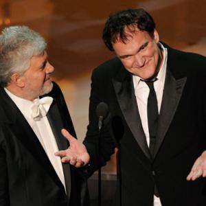 Quentin Tarantino and Pedro Almodóvar at event of The 82nd Annual Academy Awards (2010)
