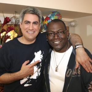 Randy Jackson and Taylor Hicks at event of American Idol: The Search for a Superstar (2002)