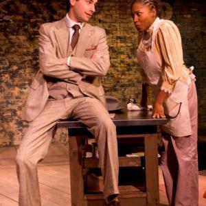 Mildred Marie Langford and Matt Fletcher in FAILURE: A LOVE STORY (Victory Gardens Theatre)