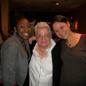 Mildred Marie Langford, Paula Vogel and Rita Vreeland at Opening for A CIVIL WAR CHRISTMAS (Northlight Theatre)