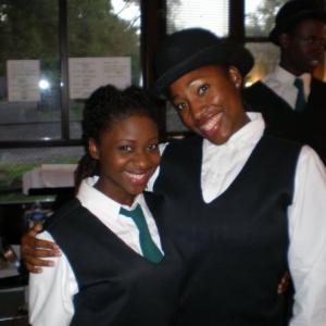 Mildred Marie Langford and Dawn Pryor in SARAFINA