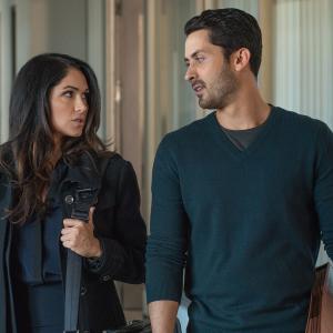 Still of Lela Loren and Andy Bean in Power 2014