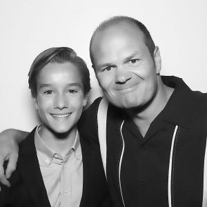 Alec Gray and Chris Bauer at True Blood Photo Booth
