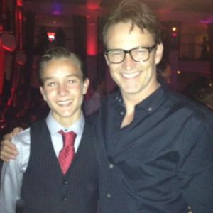Alec Gray and Stephen Moyer at True Blood Series Wrap Party