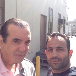 Roman Mitichyan with Chazz Palminteri at Paramount