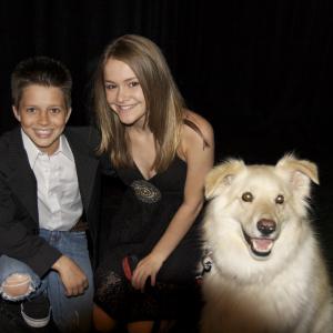 Billy Unger and Cassi Thomson premier of Cop Dog