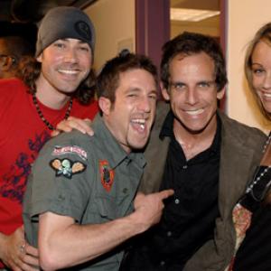 Ben Stiller Christine Taylor Elliott Yamin and Ace Young at event of American Idol The Search for a Superstar 2002