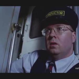 Matthew W Allen as the Train Conductor NatGeo  How to Survive the End of the World
