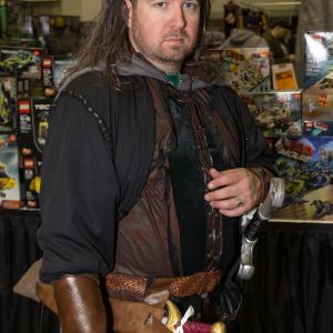 Matthew Allen as Aragorn from Lord of the Rings Cosplaying Convention Indianapolis IN