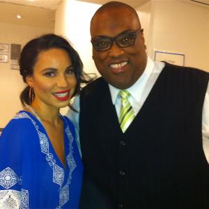 Gregor Manns  Jurnee SmollettBell after her performance in The Trip To Bountiful The Ahmanson Theater