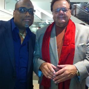 Gregor Manns with Paul Sorvino at the premiere screening of, 