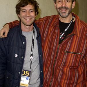 Mark Duplass and Craig A. Emanuel at event of The Puffy Chair (2005)