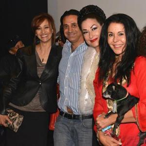 At the screening of ' Return to Babylon' with dir. Alex Monty Canawati, Morganne Picard and Maria Conchita Alonso.