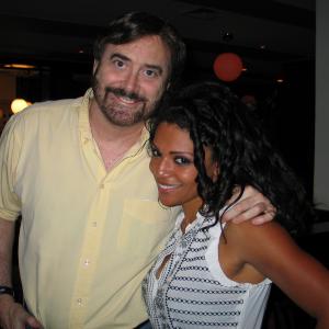 Seth Greenky with Tiara Parker June 17 2010