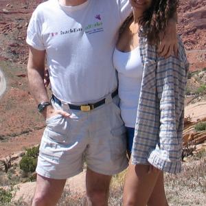 April 22, 2011: On location in Arches National Park with Nicole Valentin.