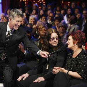 Still of Ozzy Osbourne and Sharon Osbourne in Dancing with the Stars (2005)