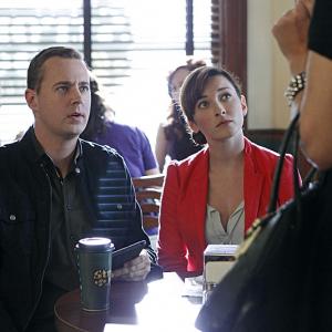 Still of Margo Harshman and Sean Murray in NCIS Naval Criminal Investigative Service 2003