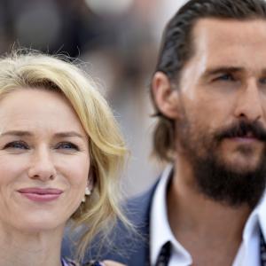 Matthew McConaughey and Naomi Watts at event of The Sea of Trees (2015)