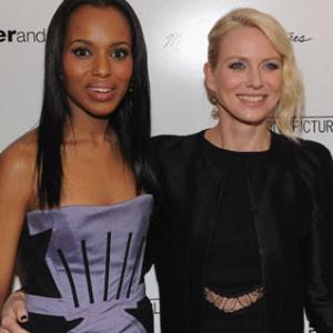 Kerry Washington and Naomi Watts at event of Mother and Child 2009