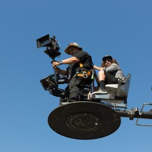 Crane step off step on shoot em up shot on Directors Cut
