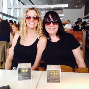 Lauren Sullivan and me at TIFF.