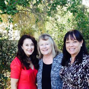 Asunta Fleming, Shirley Knight and Joni Kearney at the Women In Film luncheon at OFF.