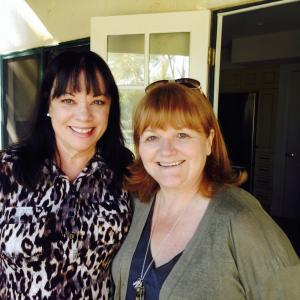 Joni with Lesley Nichol at Women In Film luncheon at Ojai Film Festival