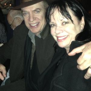 With Chris McDonald after Lucky Guy in NYC