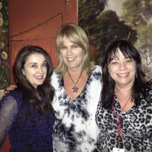 Asunta Fleming, Catherine McClenahan and me at the Ojai Film Festival.
