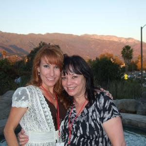 With Amber Crawford at the Ojai Film Festival.