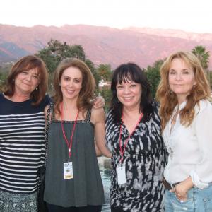 Michelle, Joanne, me, Lea at Ojai Film Festival.