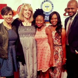 Take me to the Poorhouse team at 2014 NAACP theatre awards