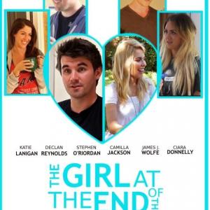 THE GIRL AT THE END OF THE WORLD 2014 poster