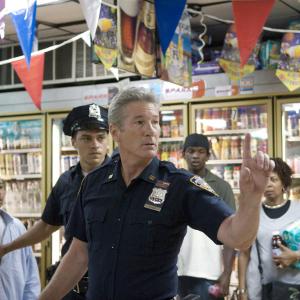 Still of Richard Gere and Jesse Williams in Brooklyns Finest 2009