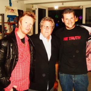 With director Ryan Barton-Grimley and actor John Heard at THE TRUTH wrap party.