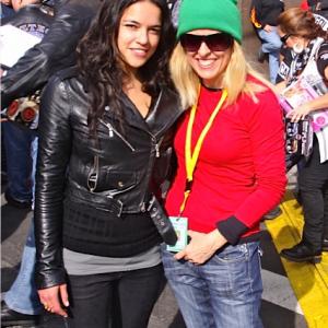 Michelle Rodriguez at the Toy Ride 2012