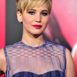 Jennifer Lawrence at event of Bado zaidynes Ugnies medziokle 2013