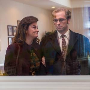 Still of Matthew Rhys and Alison Wright in The Americans 2013