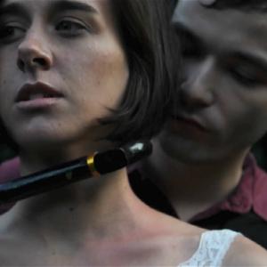 Still of Sandrine Delattre and Miljan Milosevic in The Vampire 2010