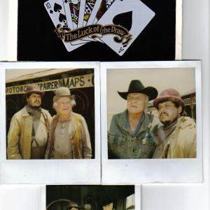 Dell Yount Elroy with Dub Taylor  Brian Keith in The Gambler Returns Luck of the Draw Directed by Dick Lowry