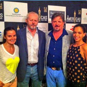 Tanis Parenteau David Morse Alex Smith Charlotte Roe at the NYC premiere of Winter In The Blood